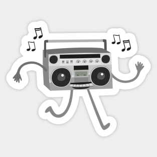 Radio Cassette Sticker